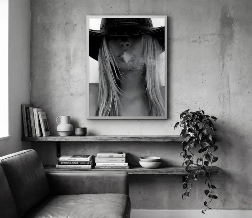 Smoking Cowgirl