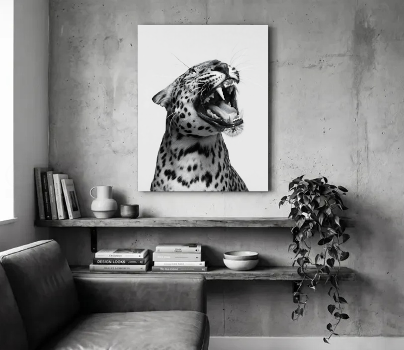 Leopard Unframed